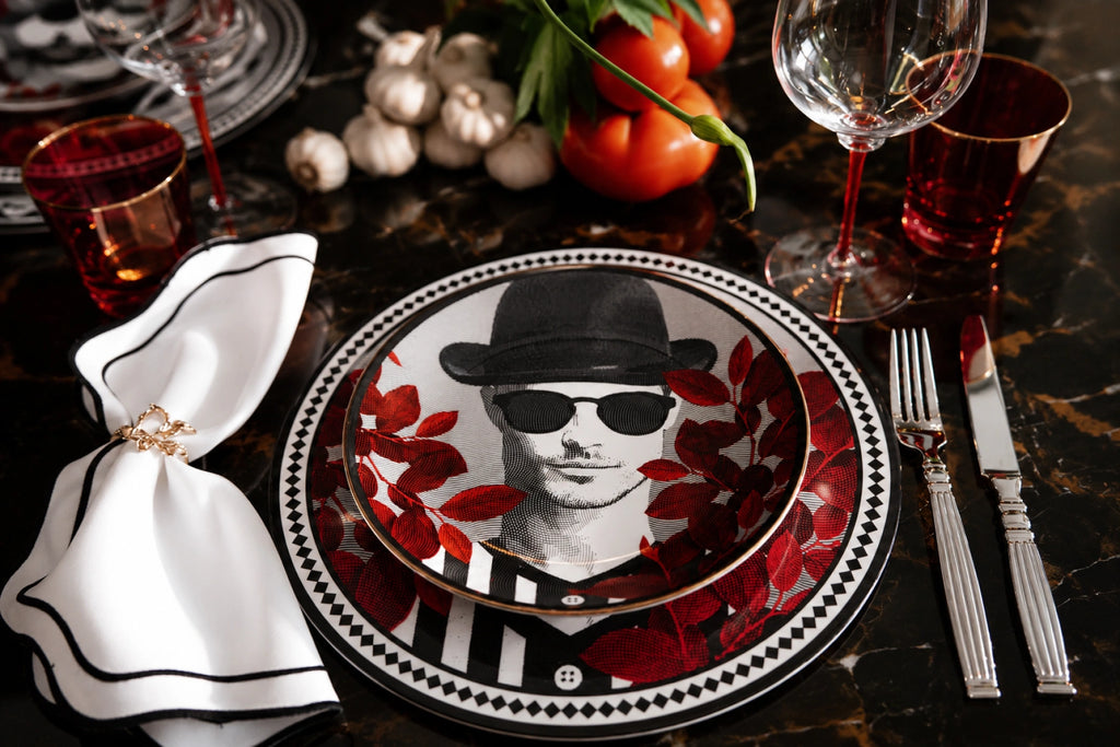 24 Pieces Table & Décor Set for 6 — Gli Inseparabili