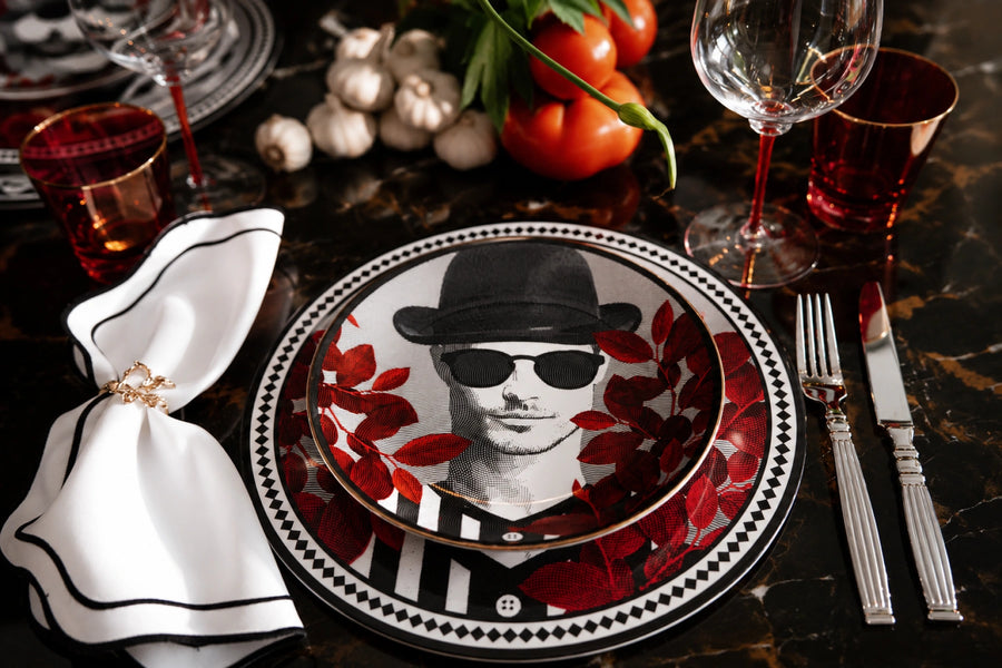 24 Pieces Table & Décor Set for 6 — Gli Inseparabili