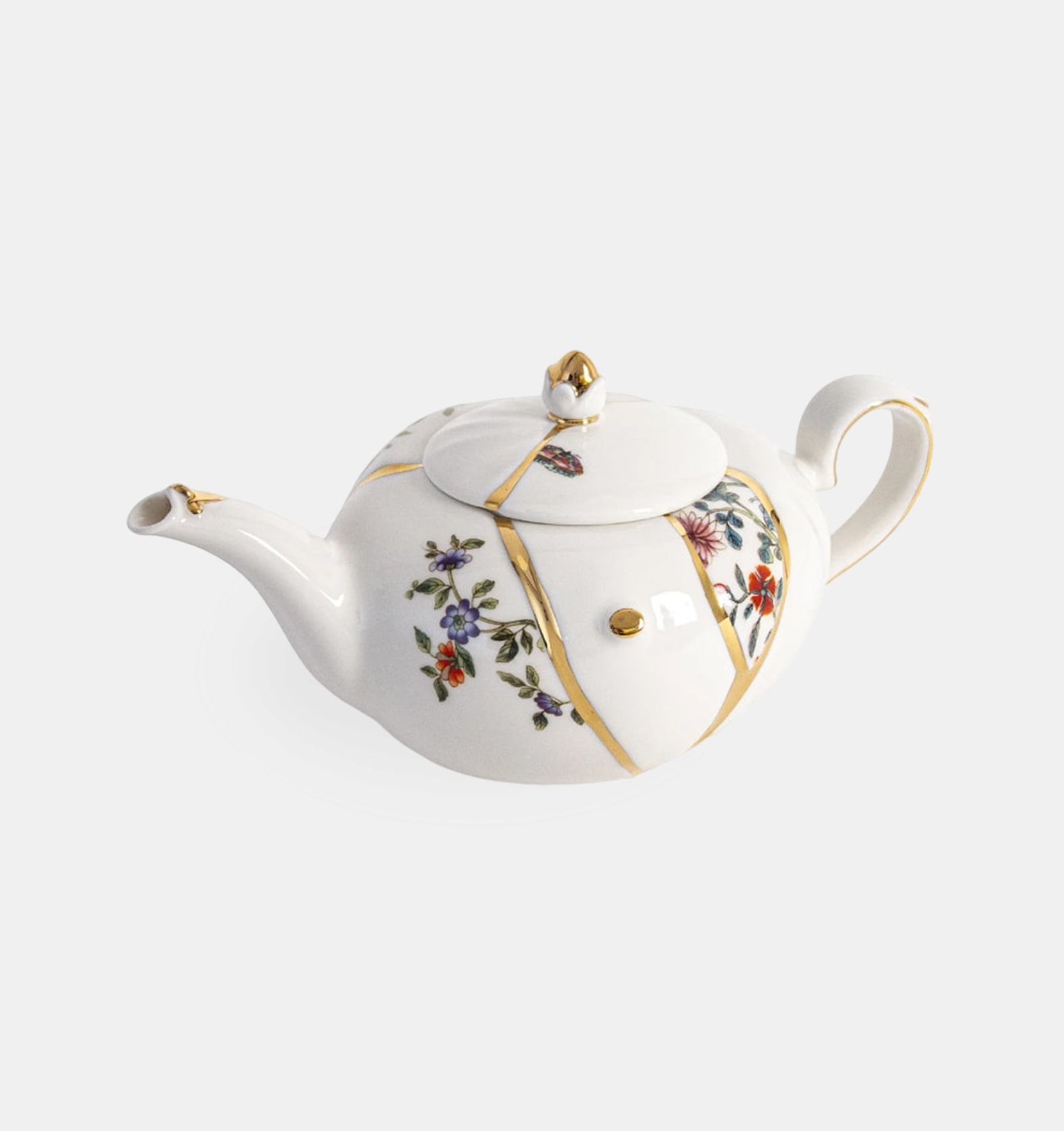 Teapot Flowers - Kintsugi Seletti