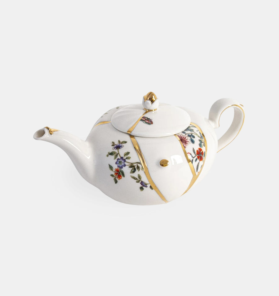 Teapot Flowers - Kintsugi Seletti