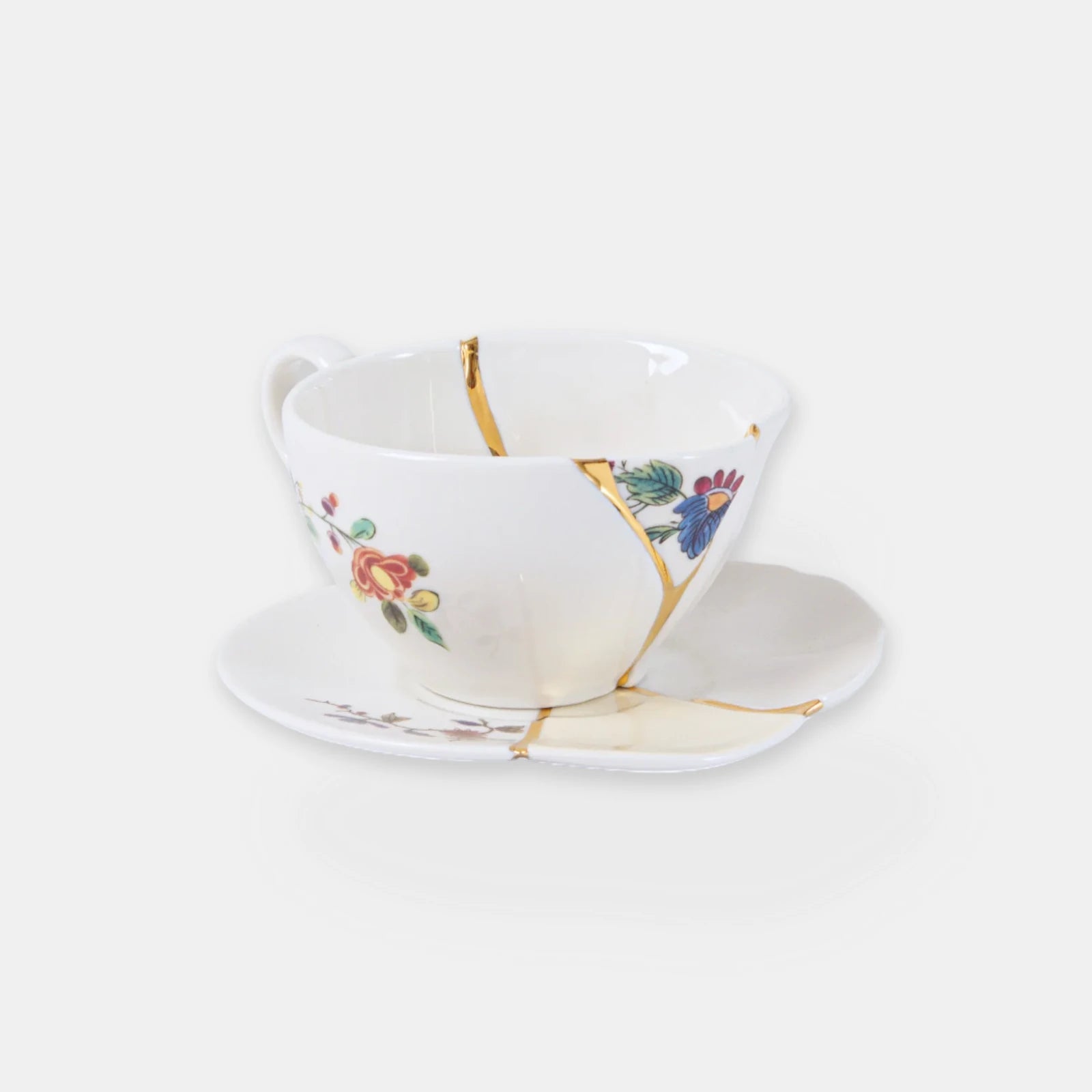 Kintsugi Coffee Cup & Saucer