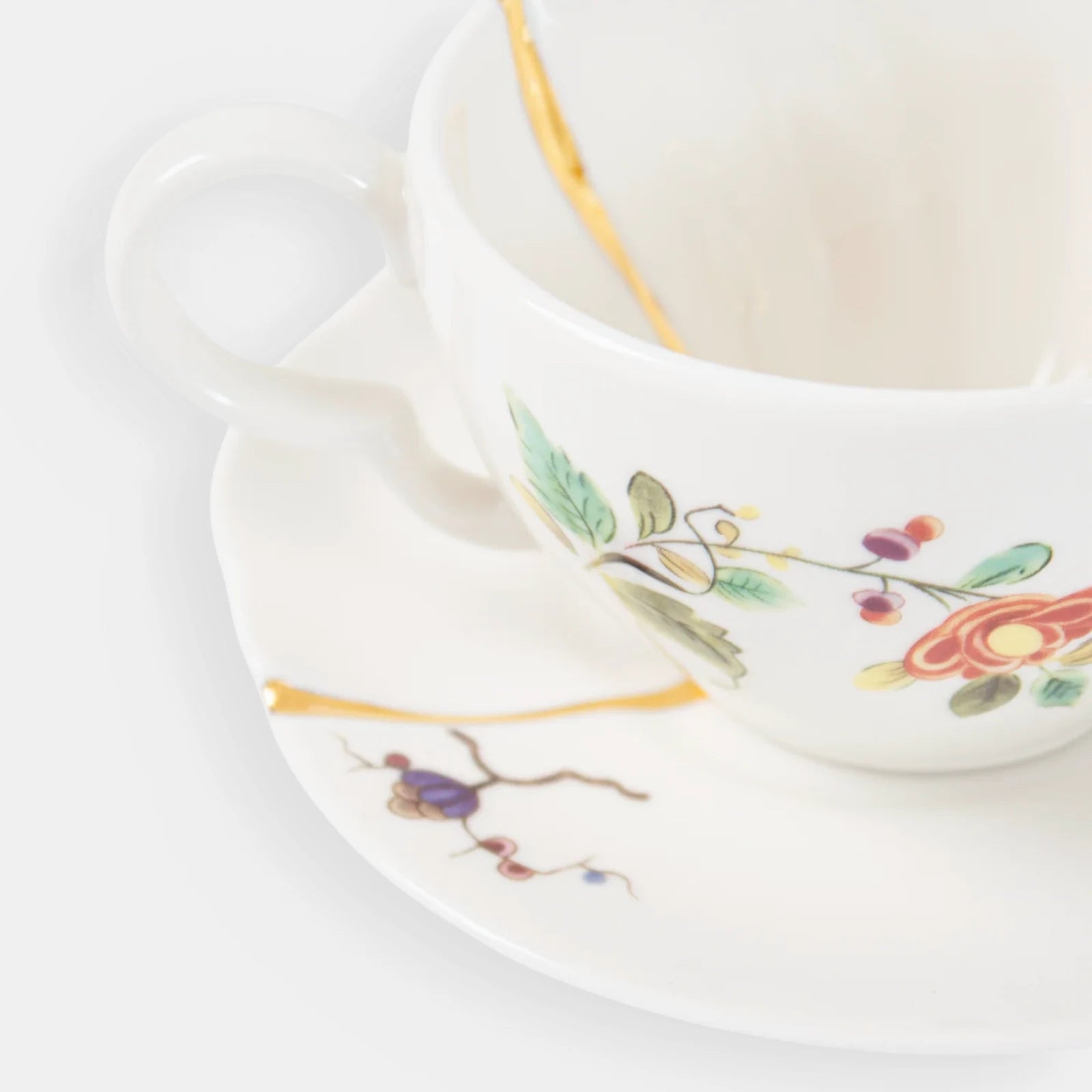 Kintsugi Coffee Cup & Saucer
