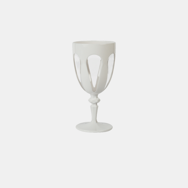Aqua Bi-Color Water Glass