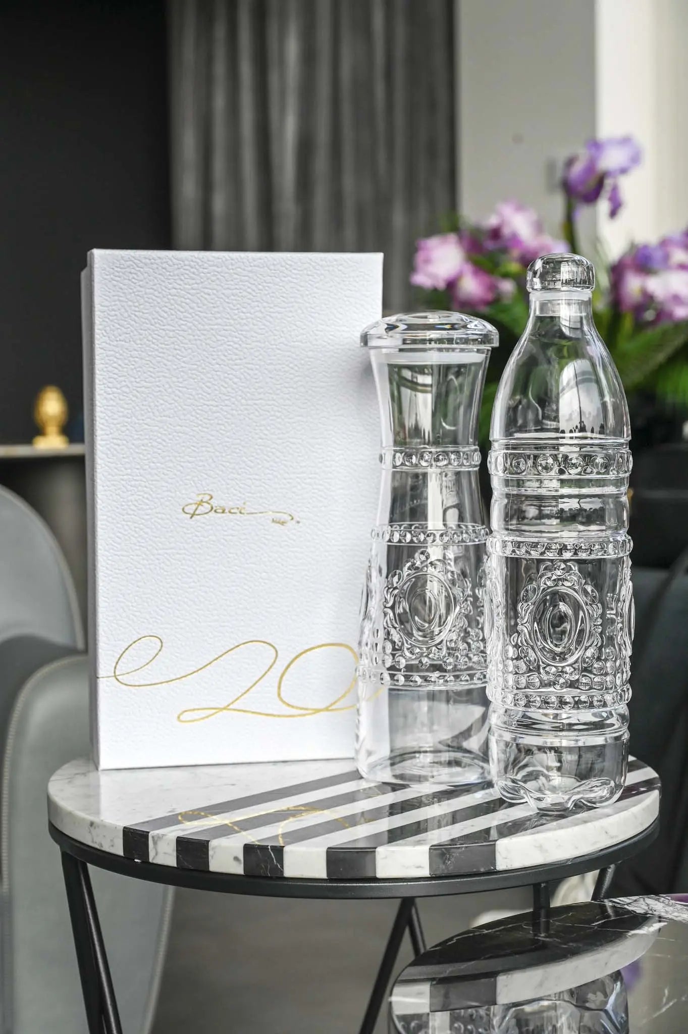 Acrylic Carafe - Baroque & Rock - Amprio Milano