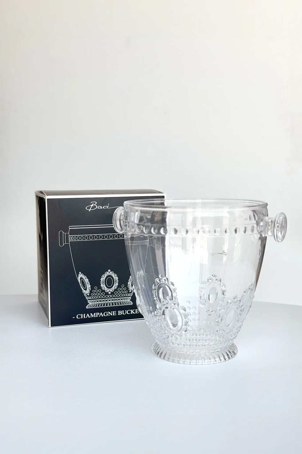 Acrylic Champagne Bucket - Baroque & Rock - Amprio Milano