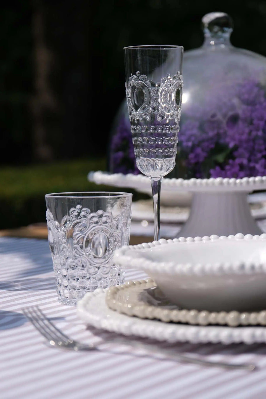 Acrylic Champagne Flute - Baroque & Rock - Amprio Milano