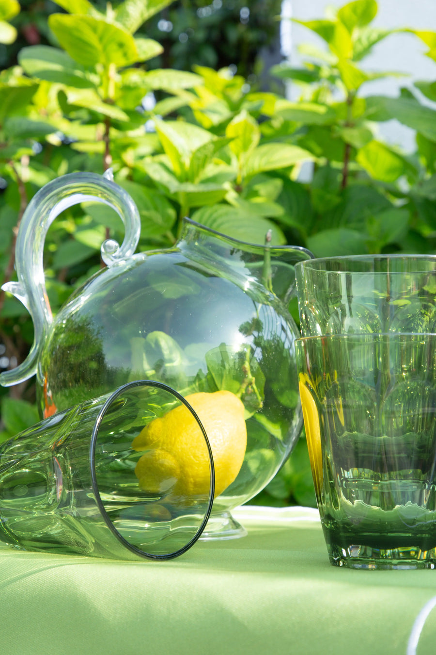 Acrylic Pitcher - Aqua - Amprio Milano