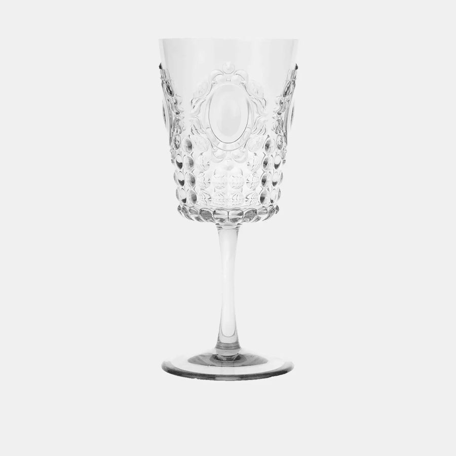 Acrylic Wine Glass - Baroque & Rock - Amprio Milano