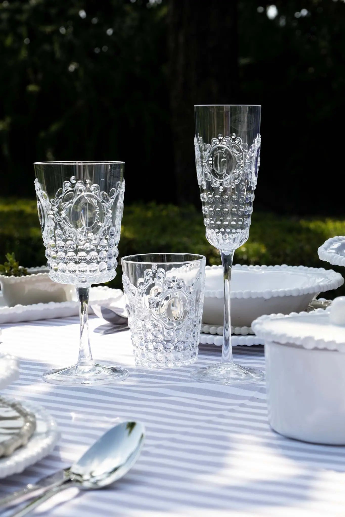 Acrylic Wine Glass - Baroque & Rock - Amprio Milano