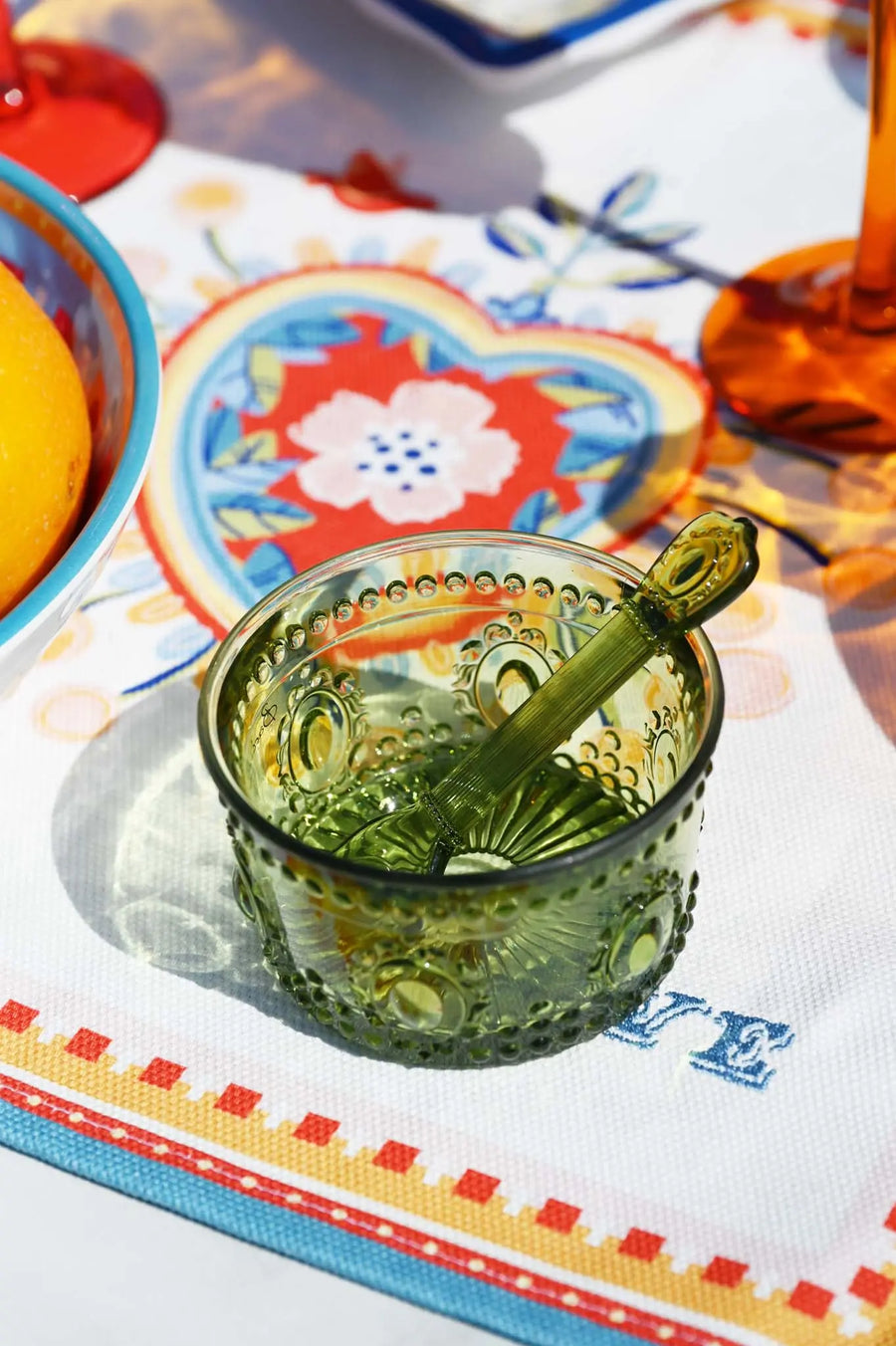 Anniversary Set 6 Acrylic Ice Cream Bowls - Baroque & Rock - Amprio Milano