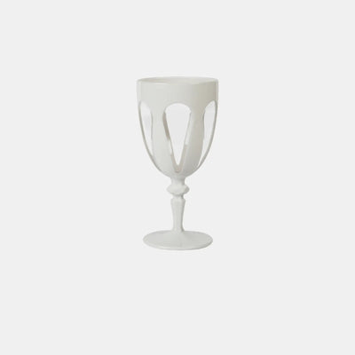 Aqua Bi-Color Acrylic Wine Glass