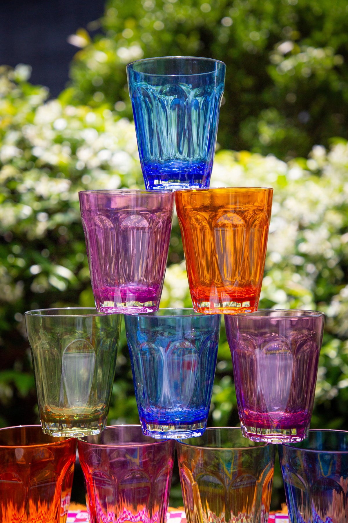 Set of 6 Aqua Water Glass – Amprio Milano