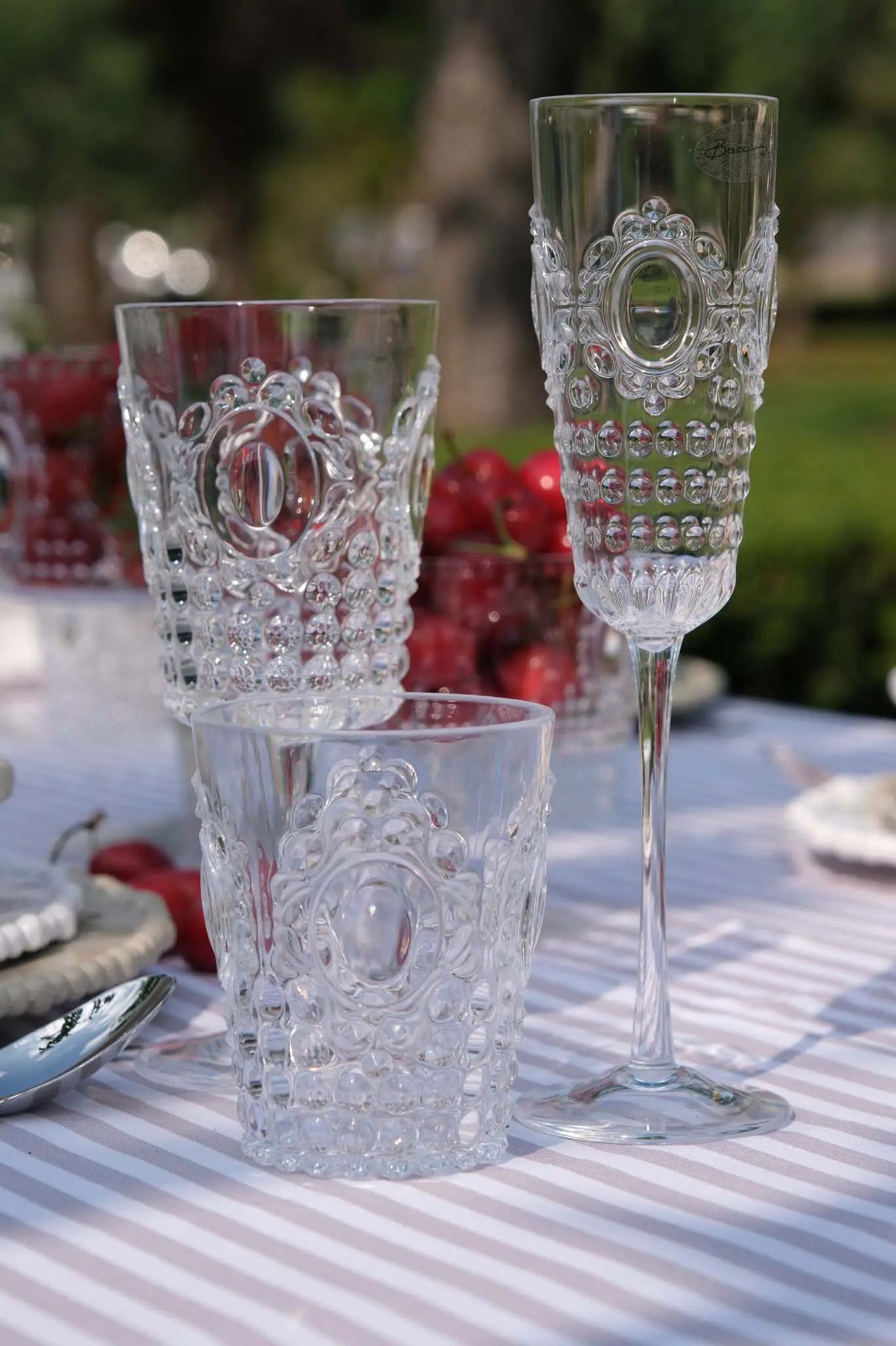 Acrylic Wine Glass - Baroque & Rock - Amprio Milano