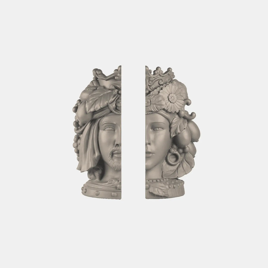 Bookend – Teste Matte – Amprio Milano