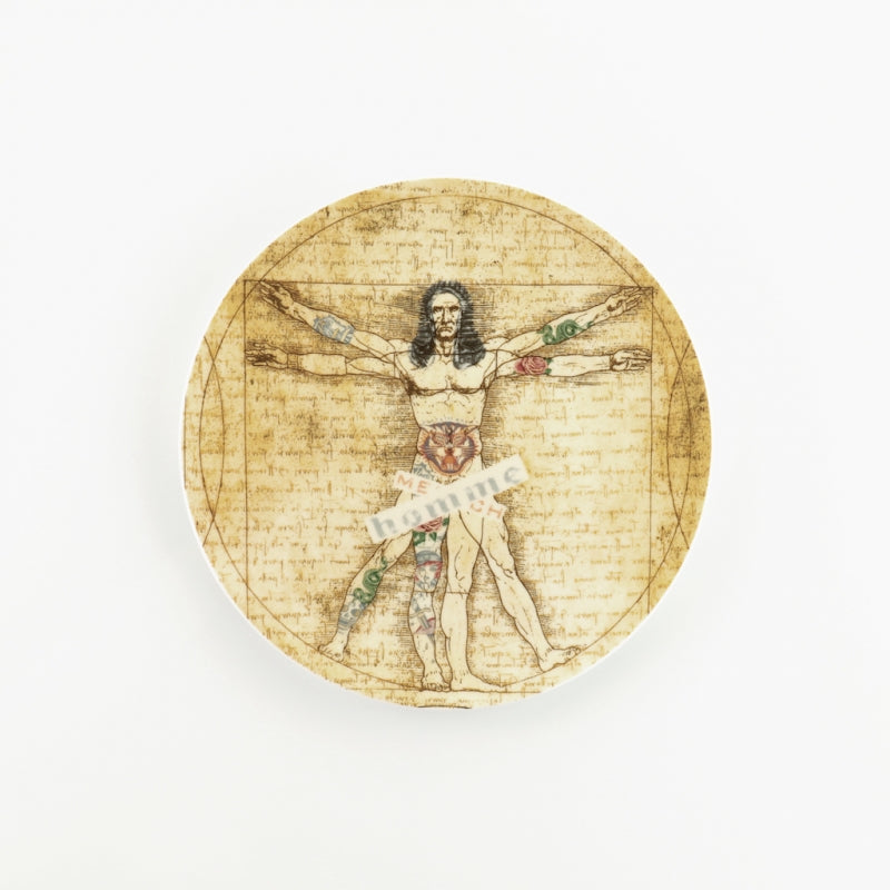 Set of 4 Dinner Plate Homme - Wallpaper (CA0001021)