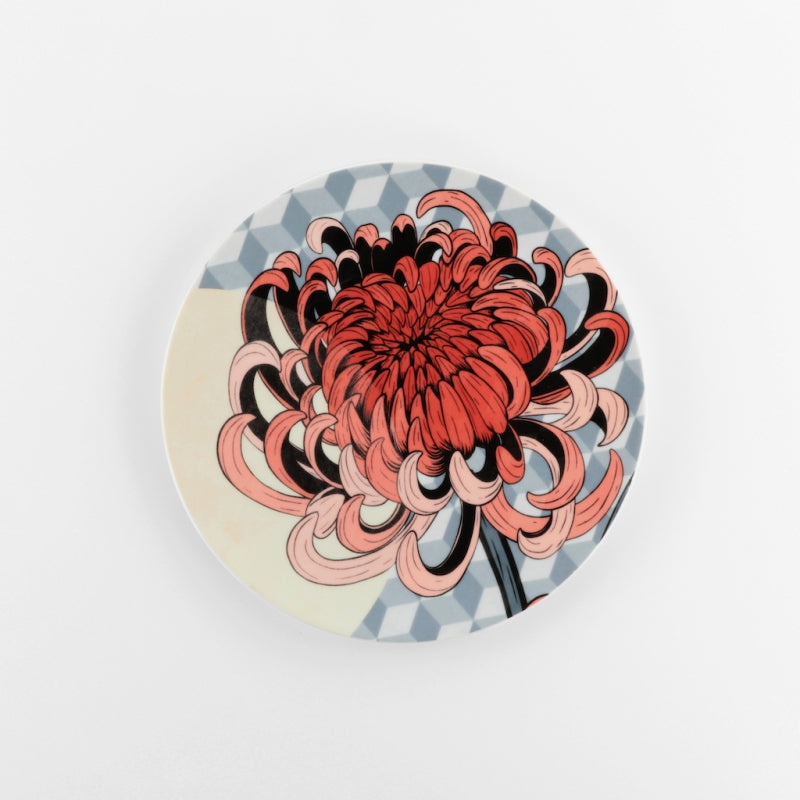 Set of 4 Dinner Plate Fuji - Wallpaper (CA0001051)