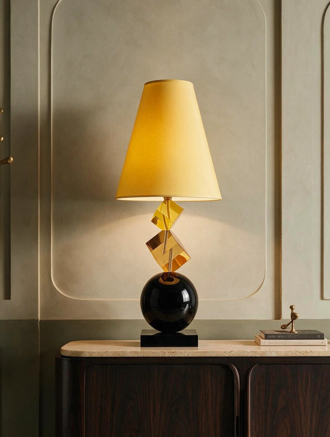 Mia Giallo Lamp - Charlottina in interior
