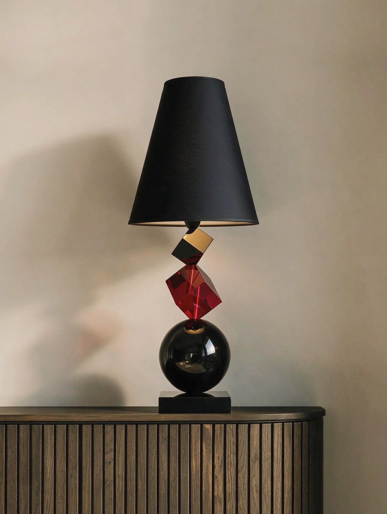 Mia Nero Lamp - Charlottina in interior