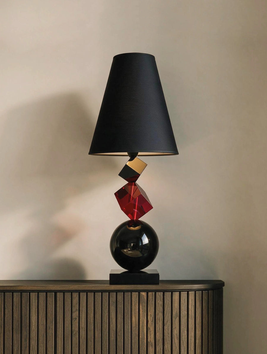 Mia Nero Lamp - Charlottina in interior