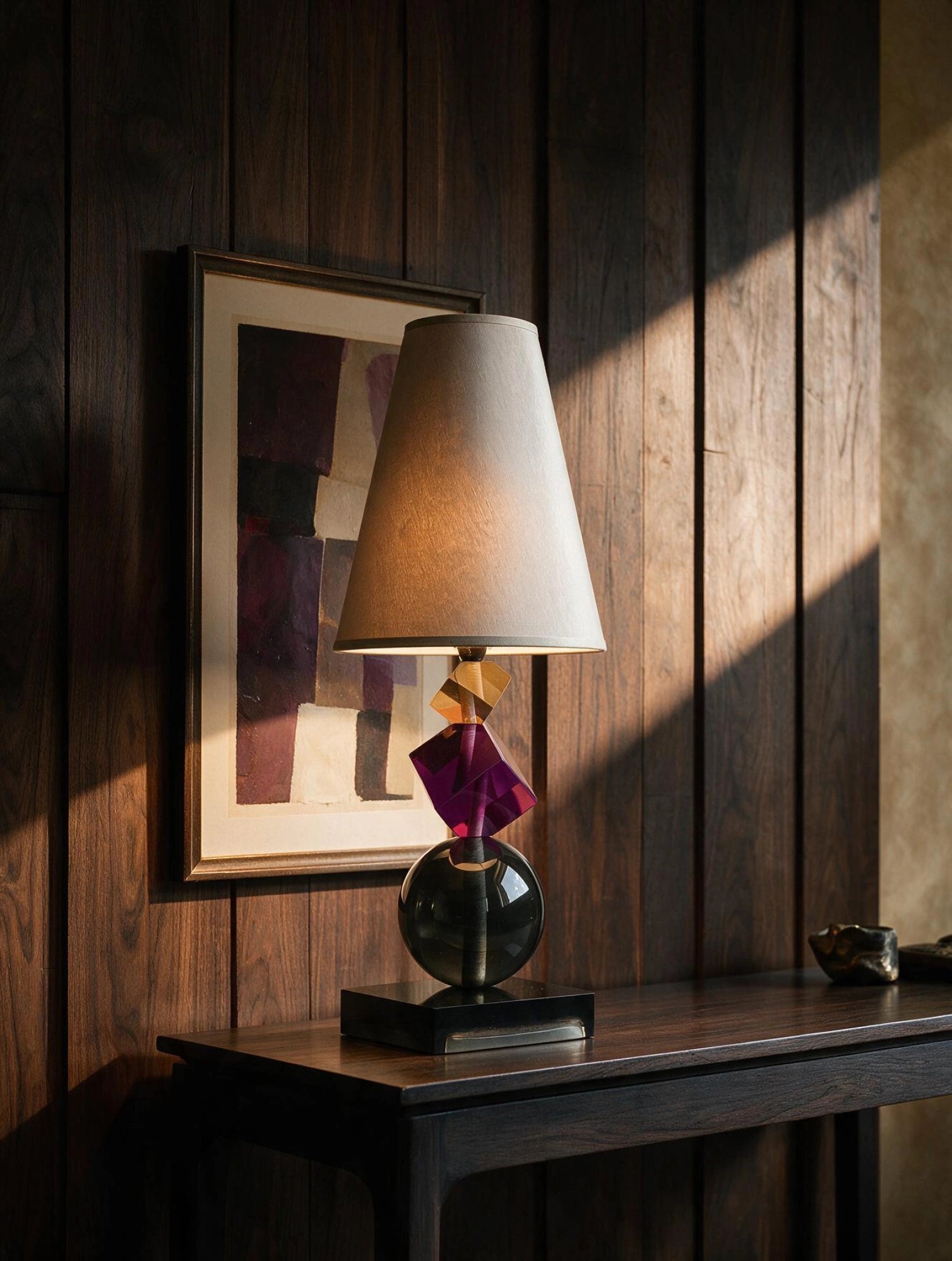 Mia Mignon Tortora Lamp - Charlottina in interior