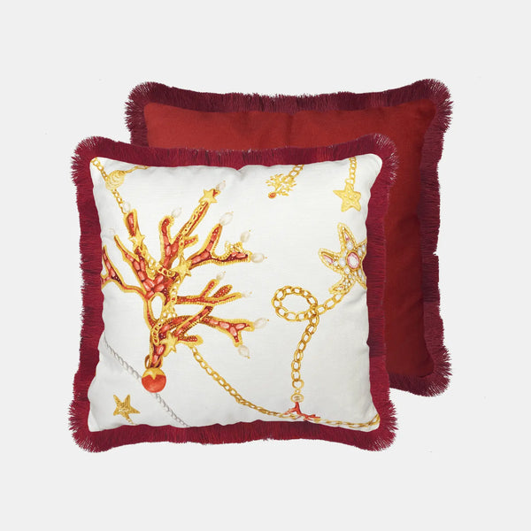 Cushion – Portofino   Red / 45 x 45 cm