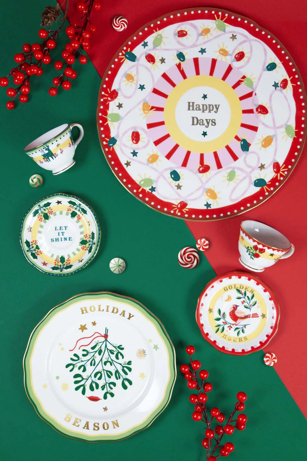 Cake Plate – Mamma Mia Xmas – Amprio Milano