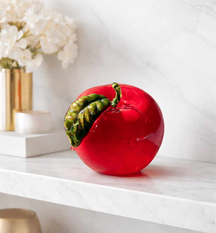 Apple Red Leaf - Art Sculptures