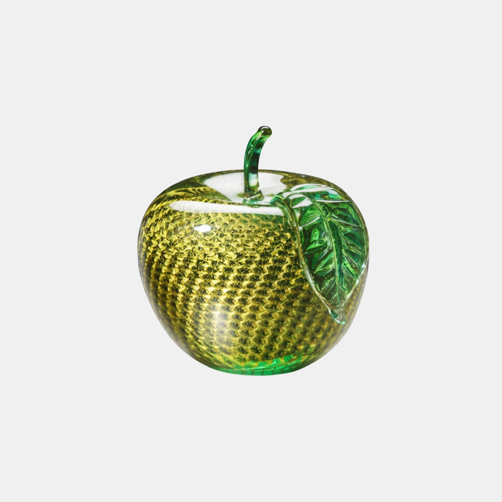 Apple Green & Gold - Art Sculptures