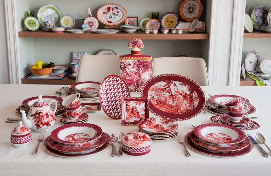 44-Piece Dinner & Tea Set for 6 — Le Rouge