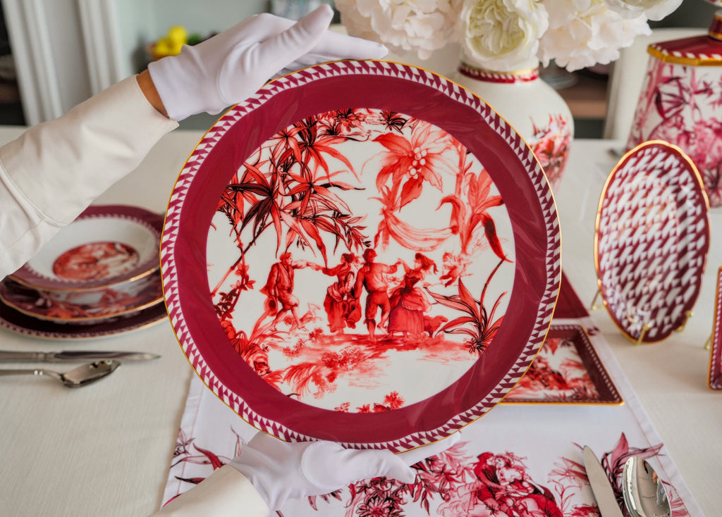 44-Piece Dinner & Tea Set for 6 — Le Rouge