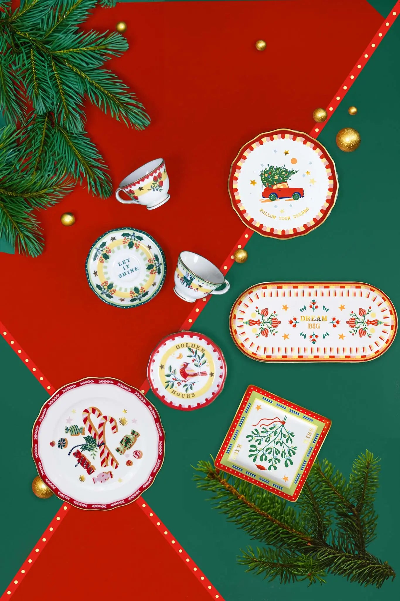 Dessert Plate – Mamma Mia Xmas – Amprio Milano