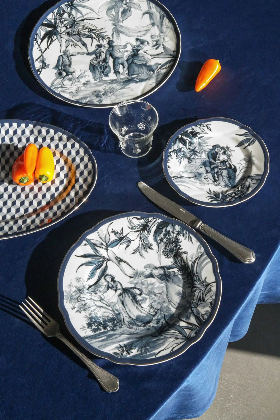 Dinner Plate - Versailles - Amprio Milano