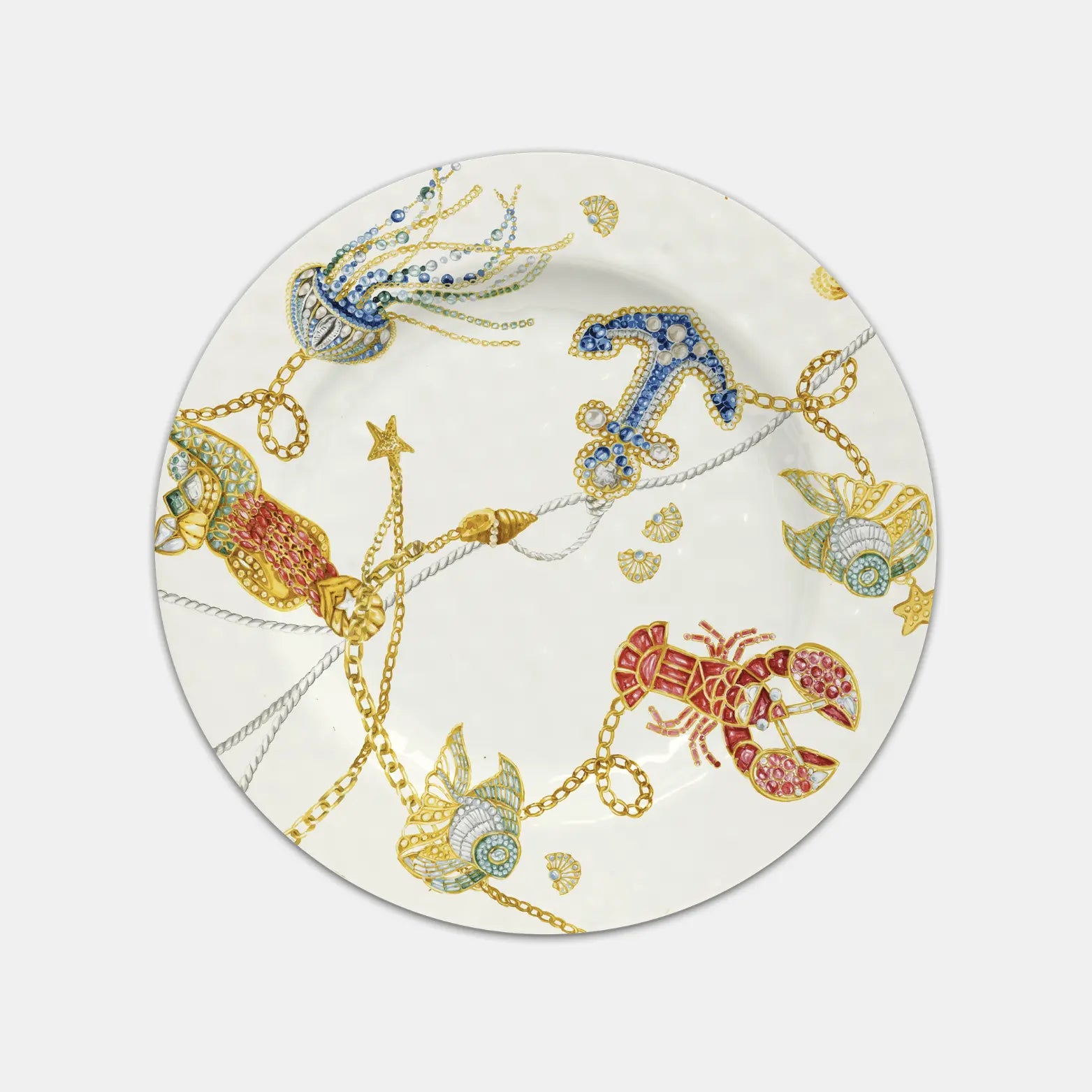 Set 6 Dinner Plate – Portofino  – Amprio Milano