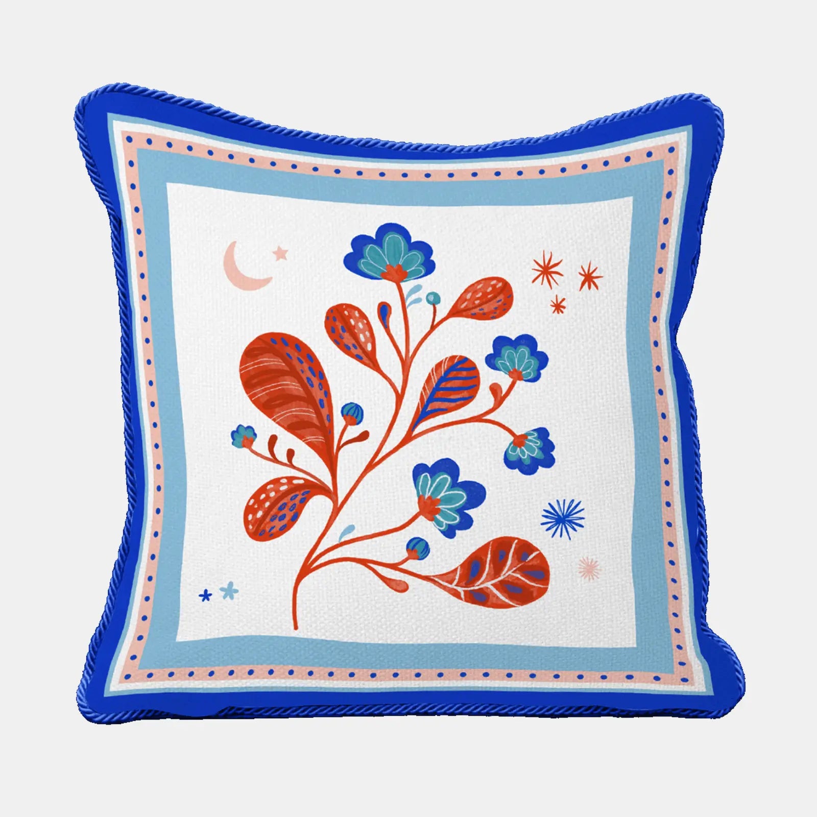 Embroidered Cushion - Mamma Mia - Amprio Milano