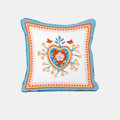 Embroidered Cushion Small - Mamma Mia - Amprio Milano