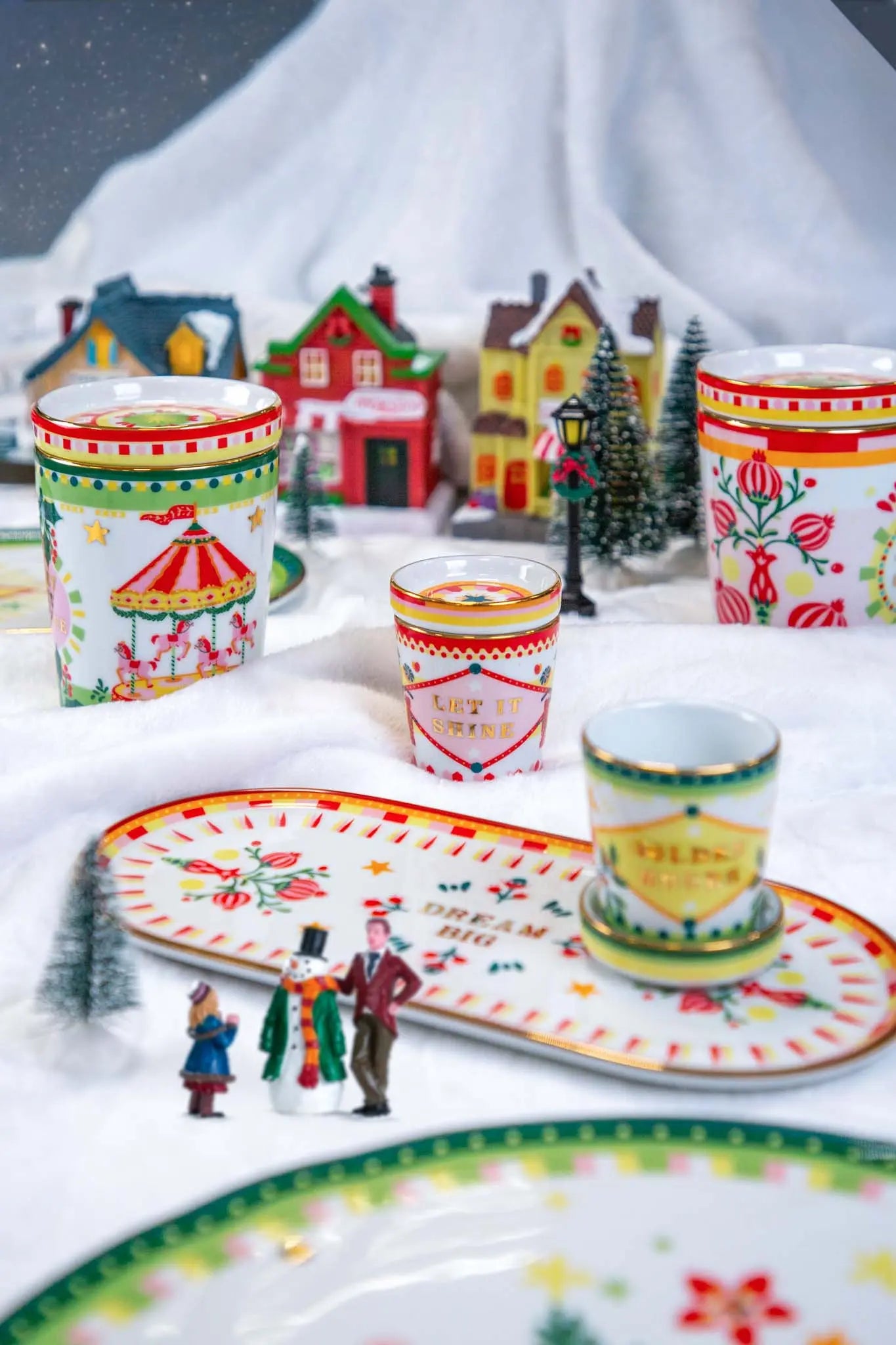 Espresso Cup With Lid/Saucer – Mamma Mia Xmas – Amprio Milano