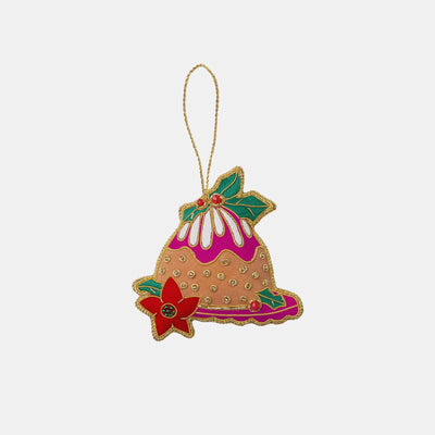 Fabric Hand Embroidery Ornaments Pudding – IL Natale del Re – Amprio Milano