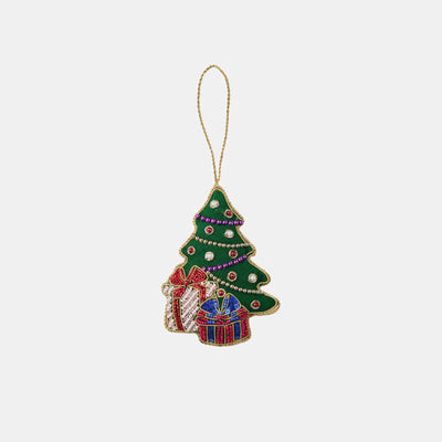 Fabric Hand Embroidery Ornaments Xmas Tree – IL Natale del Re – Amprio Milano