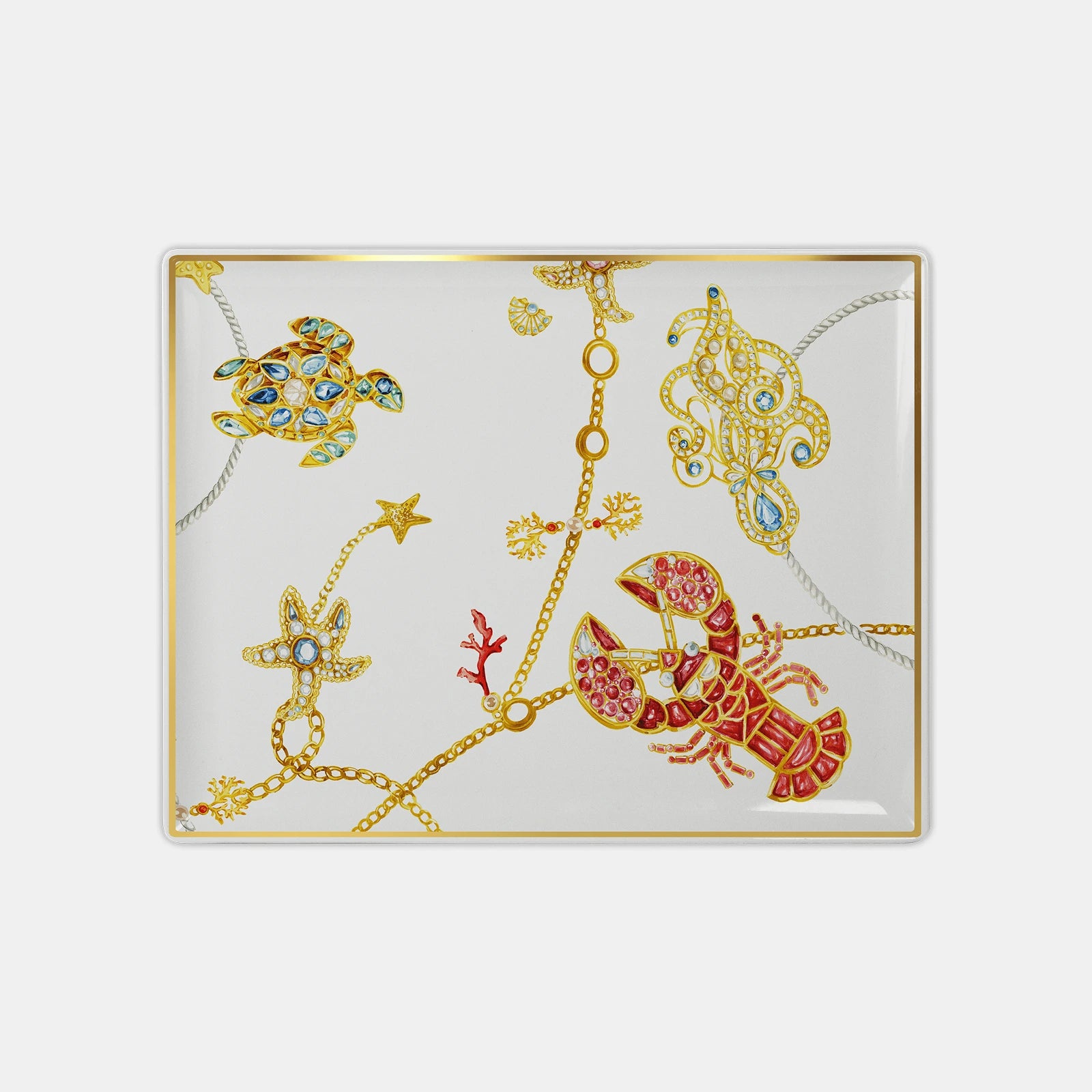 Gourmet Rect Tray Crab – Portofino Amprio Milano