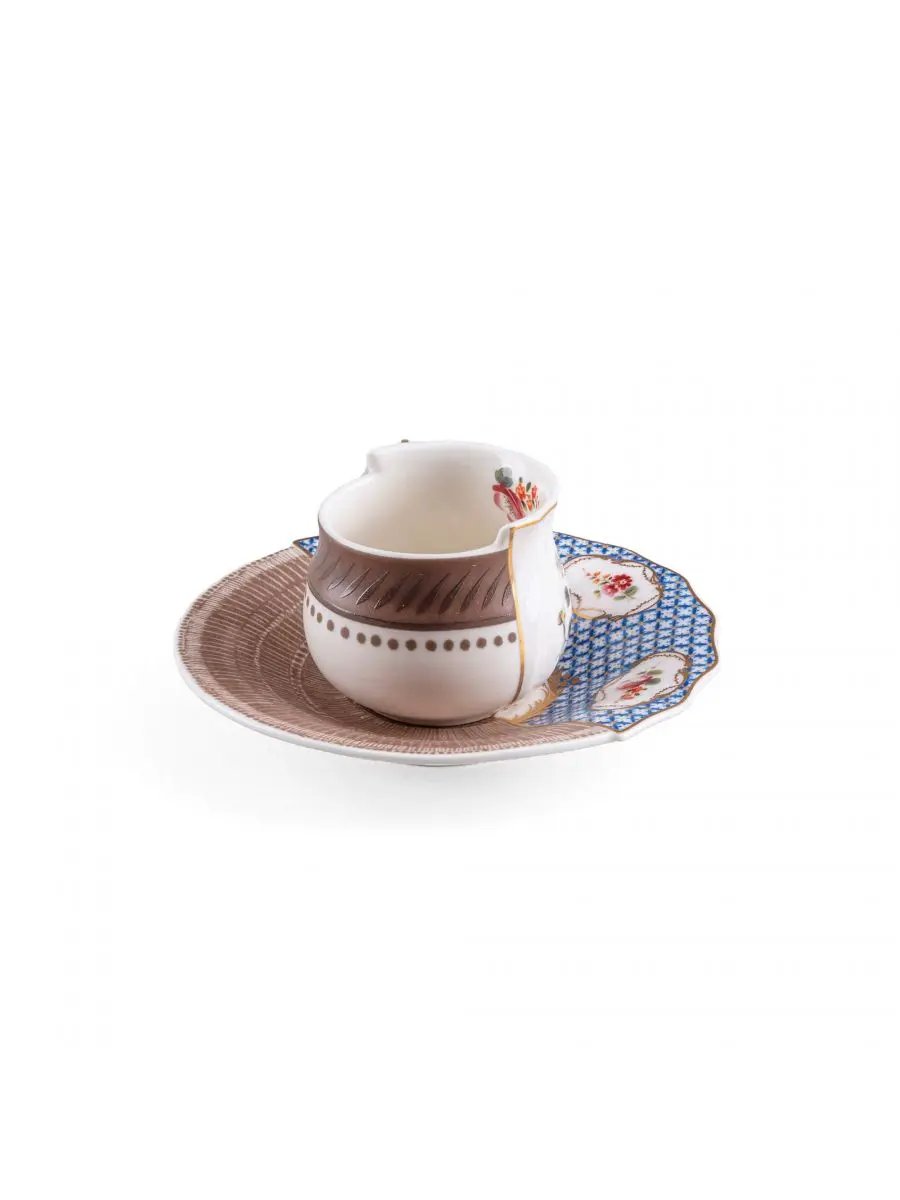Hybrid New Era Coffee Cup With Saucer Djenne Seletti