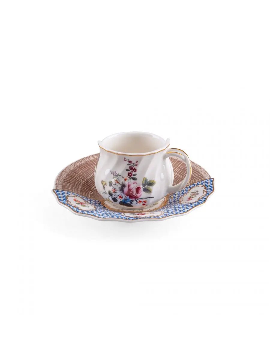 Hybrid New Era Coffee Cup With Saucer Djenne Seletti