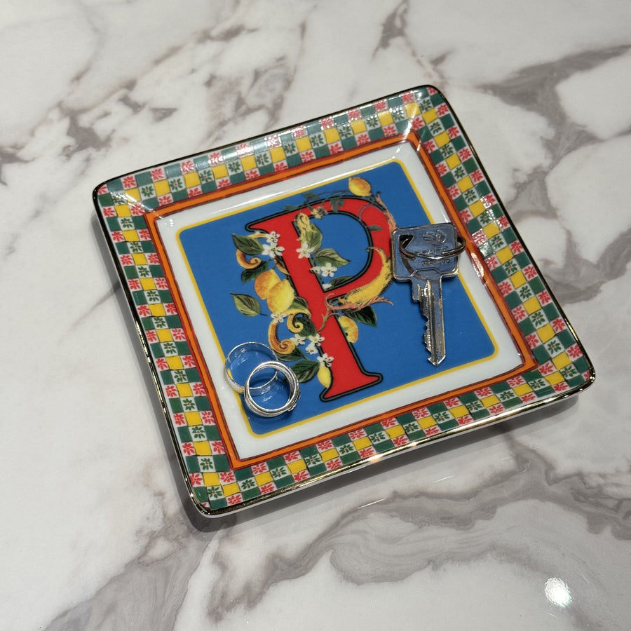 Mini Tray Letter P – Ortigia Amprio Milano