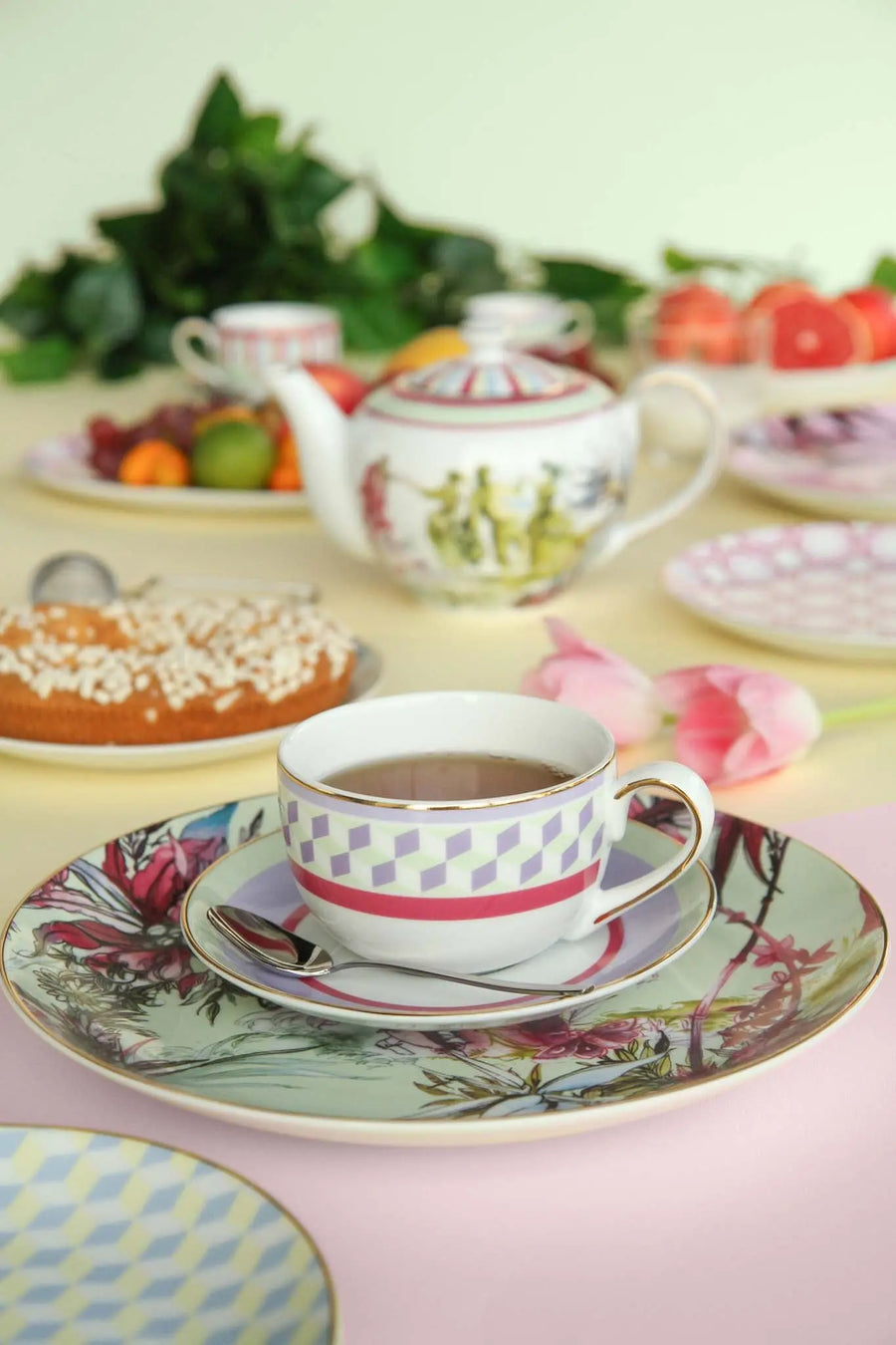 Jumbo Cup & Saucer – Firenze