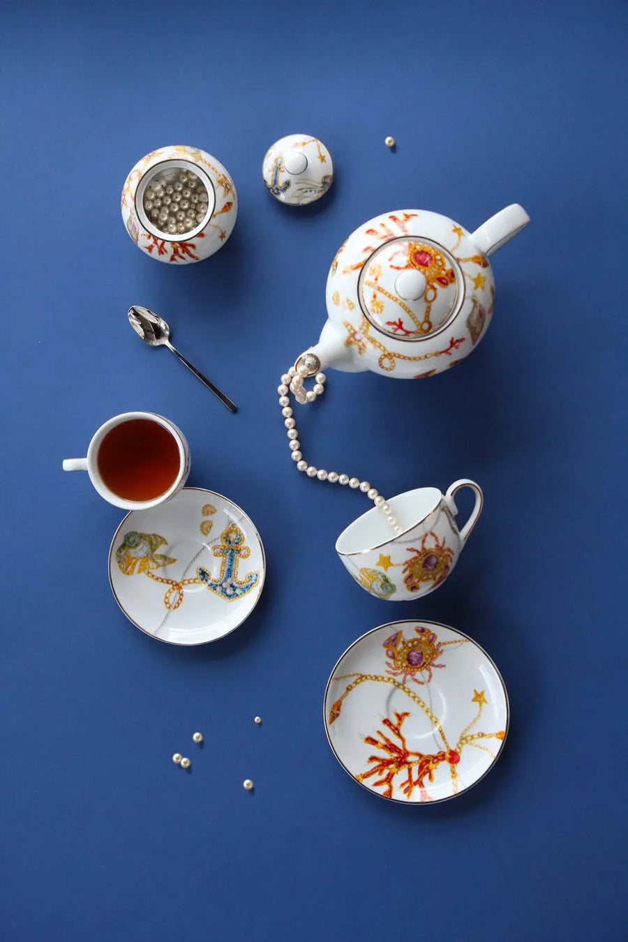 Tea Time Collection 13-Piece Set for 6 — Portofino