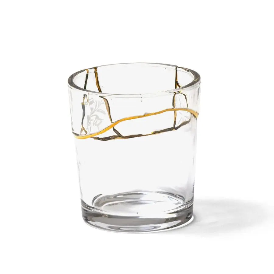 Kintsugi Glass Three Seletti