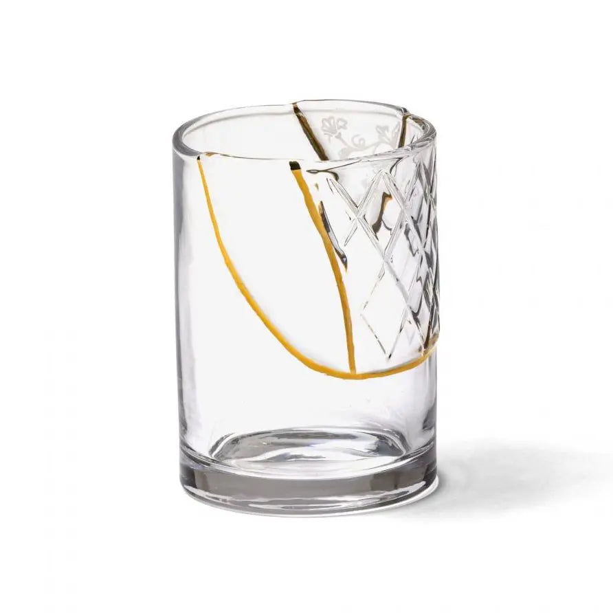 Kintsugi Glass Two Seletti