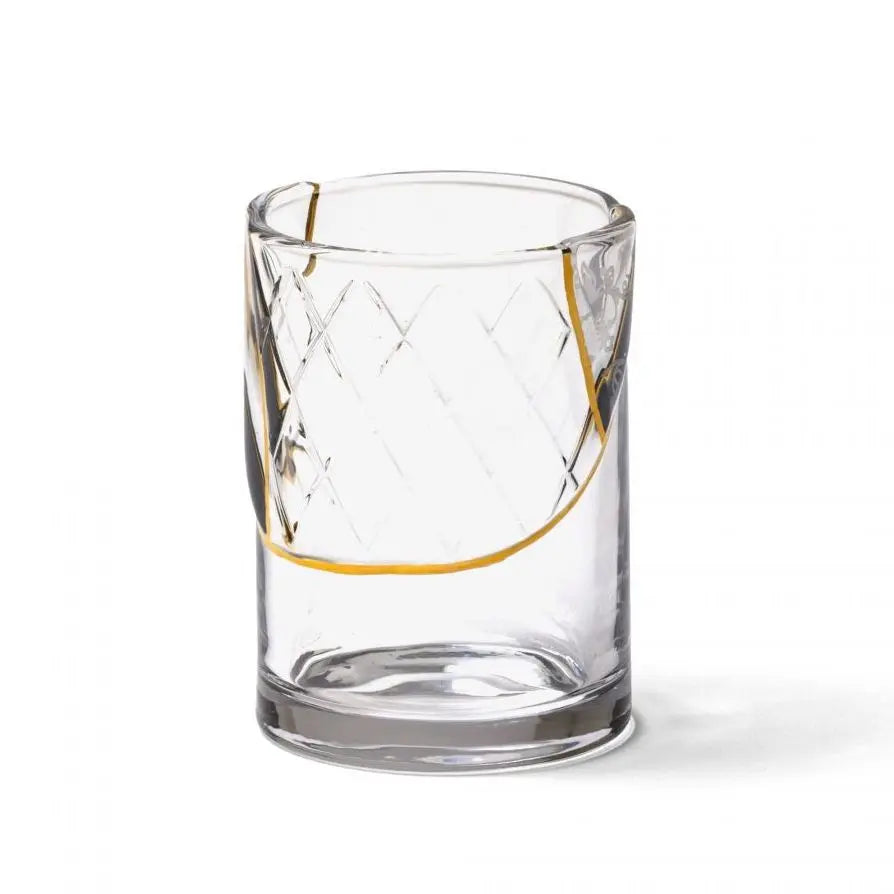 Kintsugi Glass Two Seletti