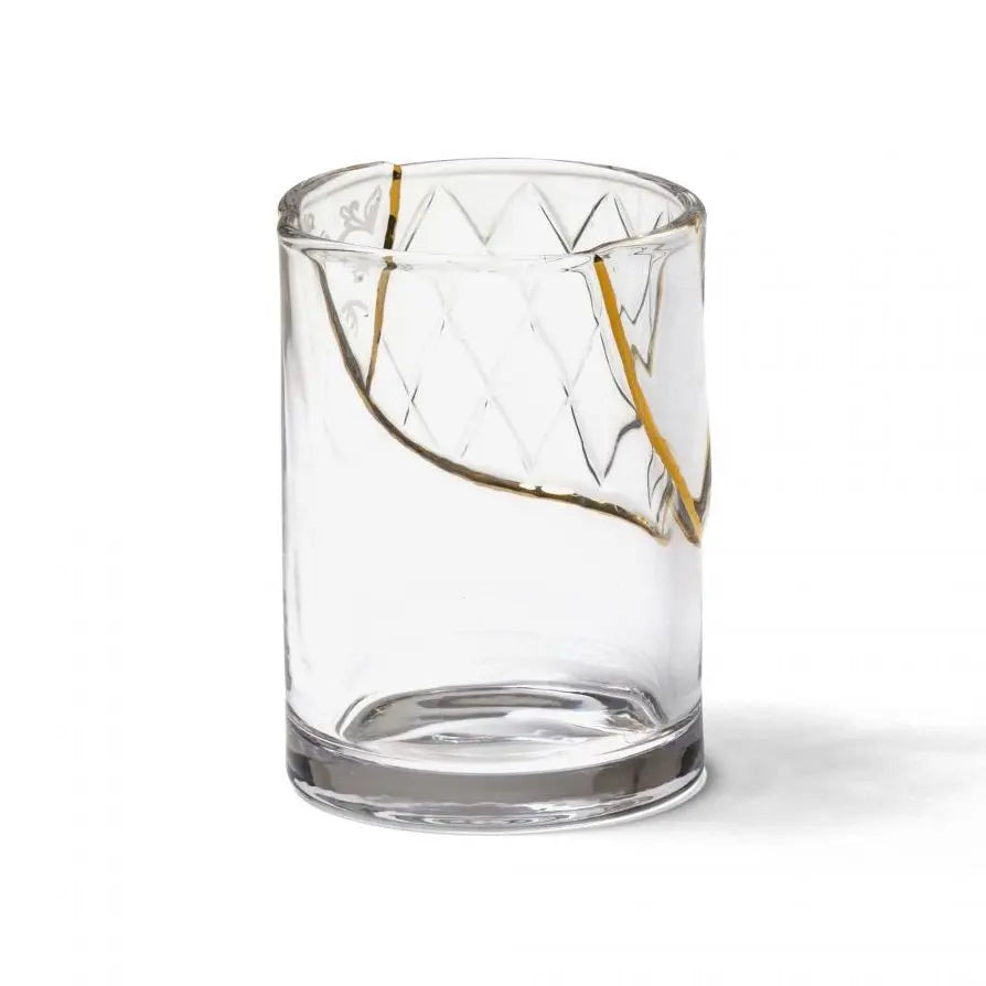 Kintsugi Glass Two Seletti