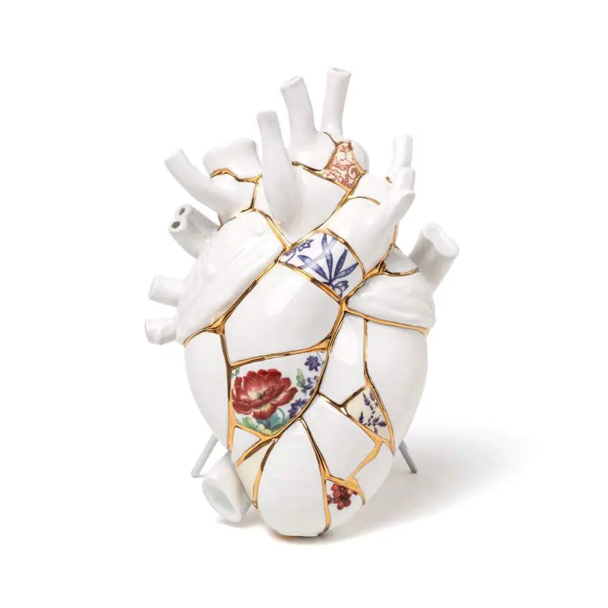 Love In Bloom Vase Kintsugi Seletti