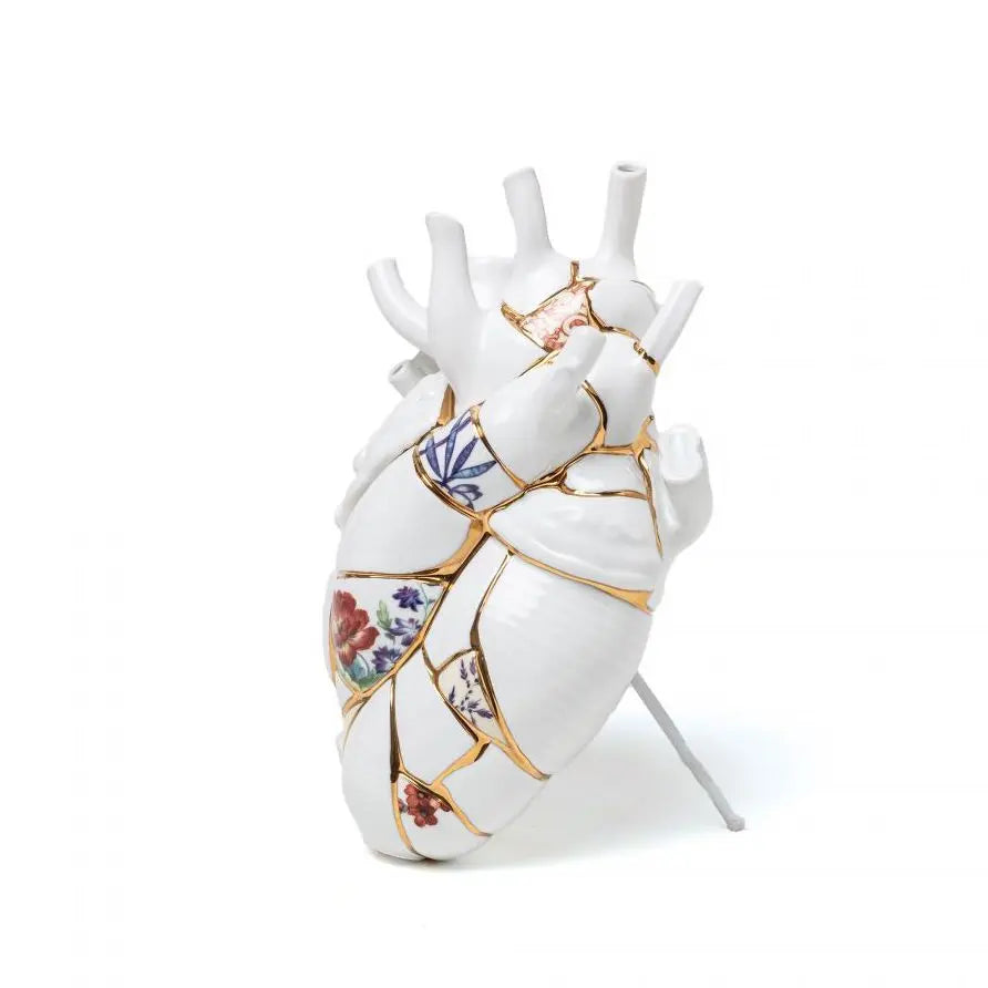 Love In Bloom Vase Kintsugi Seletti